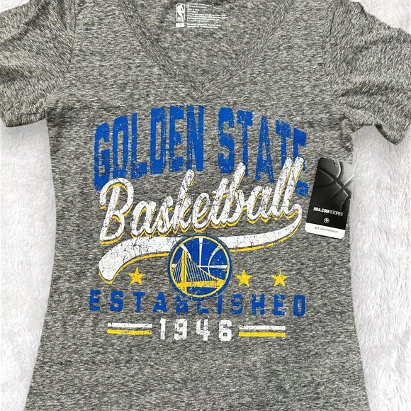 NBA Golden State Warriors Soft T-Shirt | Grey | Size S | NWT - Picture 3 of 5